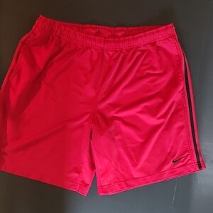 2XL Nike Men's Vibrant Red Athletic Shorts